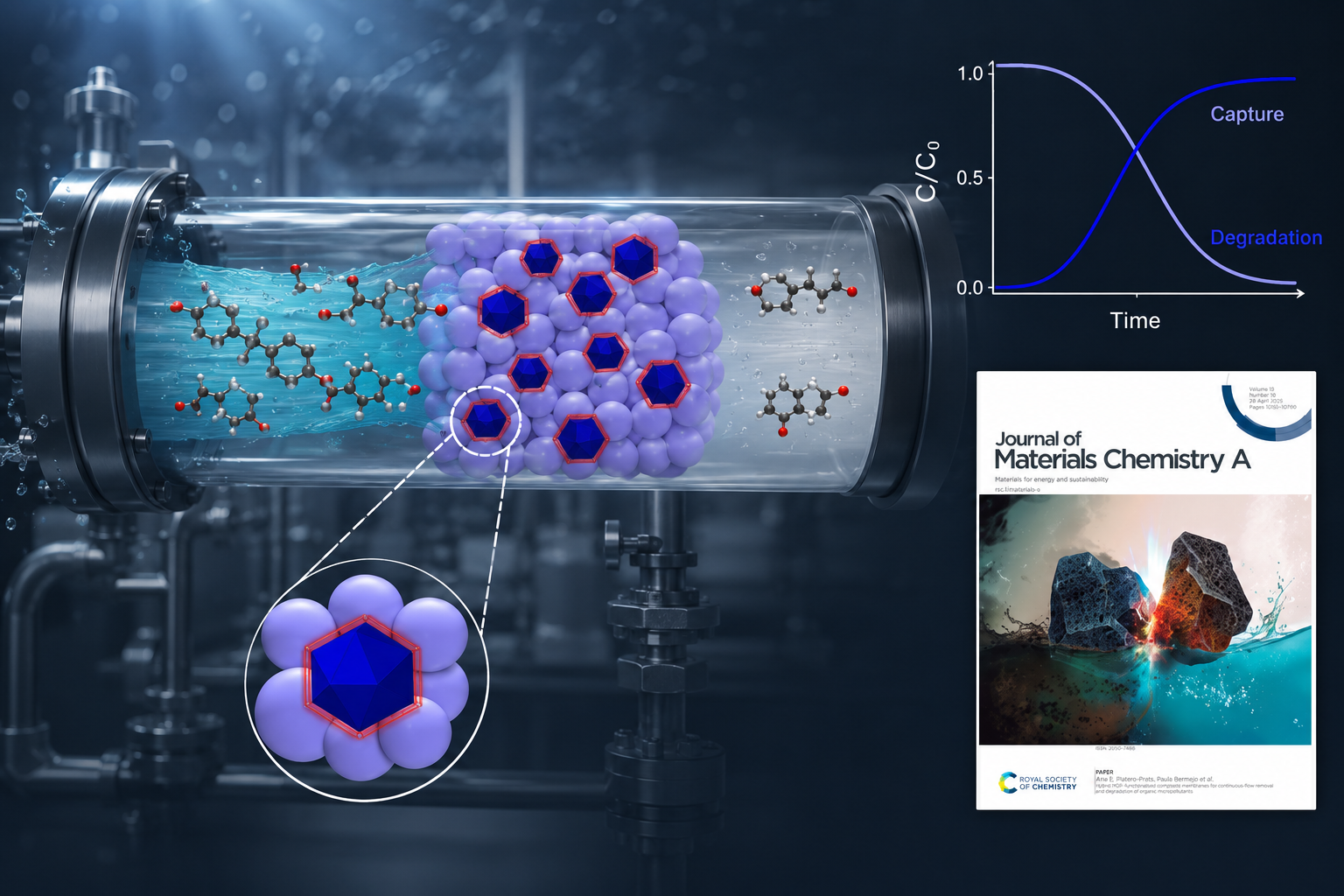 COF–MOF Hybrid Adsorbents — Journal of Materials Chemistry A
